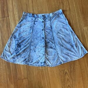 Stylish Blue A-Line Skirt